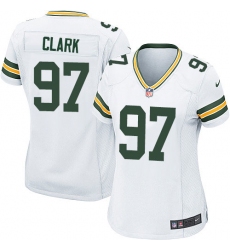 Women's Nike Green Bay Packers #97 Kenny Clark Game White NFL Jersey
