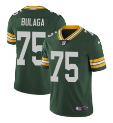 Youth Nike Green Bay Packers #75 Bryan Bulaga Elite Green Team Color NFL Jersey