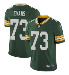 Youth Nike Green Bay Packers #73 Jahri Evans Elite Green Team Color NFL Jersey