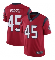 Youth Nike Houston Texans #45 Jay Prosch Elite Red Alternate NFL Jersey