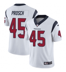 Youth Nike Houston Texans #45 Jay Prosch Elite White NFL Jersey