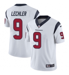 Men's Nike Houston Texans #9 Shane Lechler Limited White Vapor Untouchable NFL Jersey