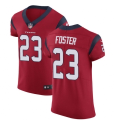 Men's Nike Houston Texans #23 Arian Foster Red Alternate Vapor Untouchable Elite Player NFL Jersey