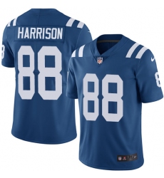 Youth Nike Indianapolis Colts #88 Marvin Harrison Royal Blue Team Color Vapor Untouchable Limited Player NFL Jersey