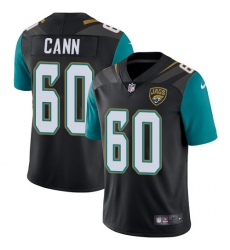Men's Nike Jacksonville Jaguars #60 A. J. Cann Black Alternate Vapor Untouchable Limited Player NFL Jersey