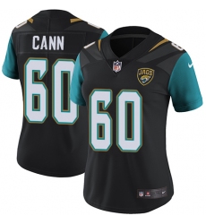 Women's Nike Jacksonville Jaguars #60 A. J. Cann Black Alternate Vapor Untouchable Limited Player NFL Jersey
