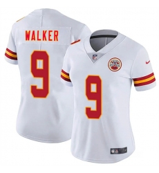 Women's Kansas City Chiefs #9 Kenneth Walker III White 2026 Vapor Untouchable Limited Stitched Jersey(Run Small)