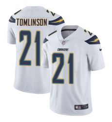 Youth Nike Los Angeles Chargers #21 LaDainian Tomlinson Elite White NFL Jersey