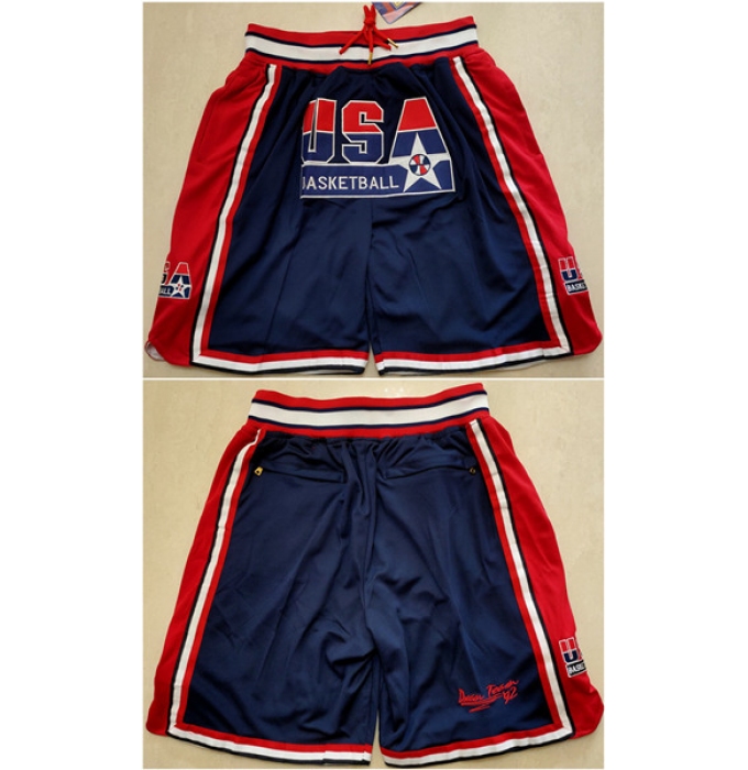 Men's Team USA Navy Shorts (Run Small)